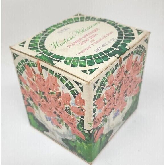 Vintage Avon Hostess Blossoms Flower Arranger Soap Dish NIB U95 - Picture 8 of 10